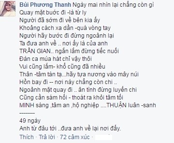 Phuong Thanh tam su sau 49 ngay Minh Thuan qua doi-Hinh-4